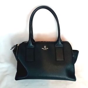 Kate Spade medium black leather bag